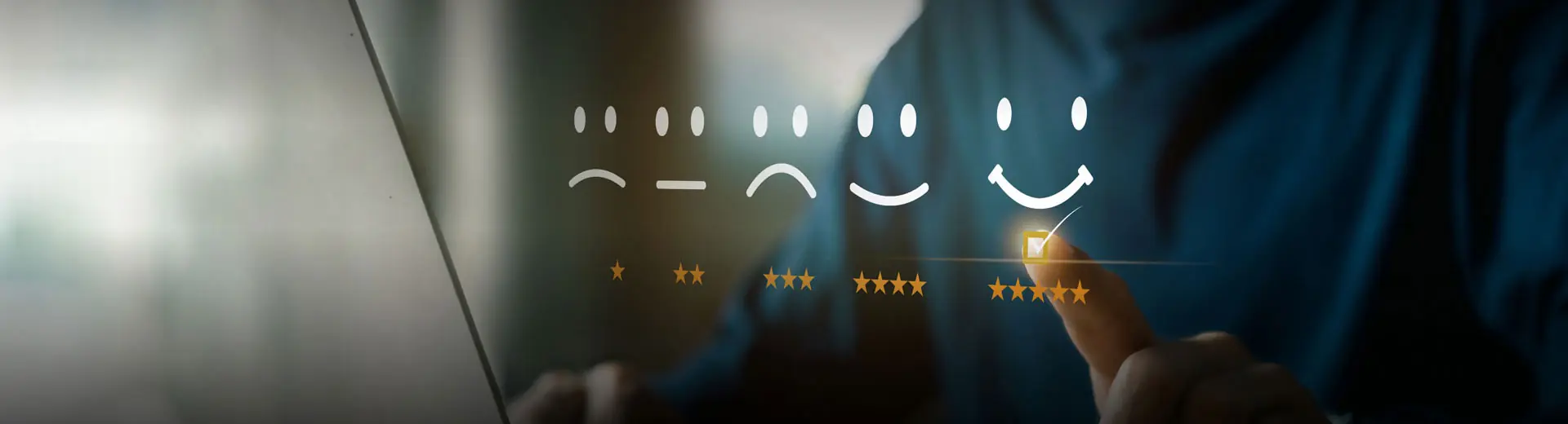 5 Star customer service rating 